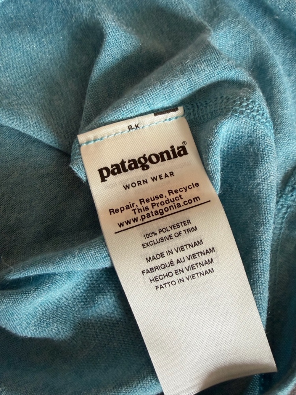 Patagonia Women’s Capilene Cool Trail Tank - Mako Blue - Picture 5 of 5